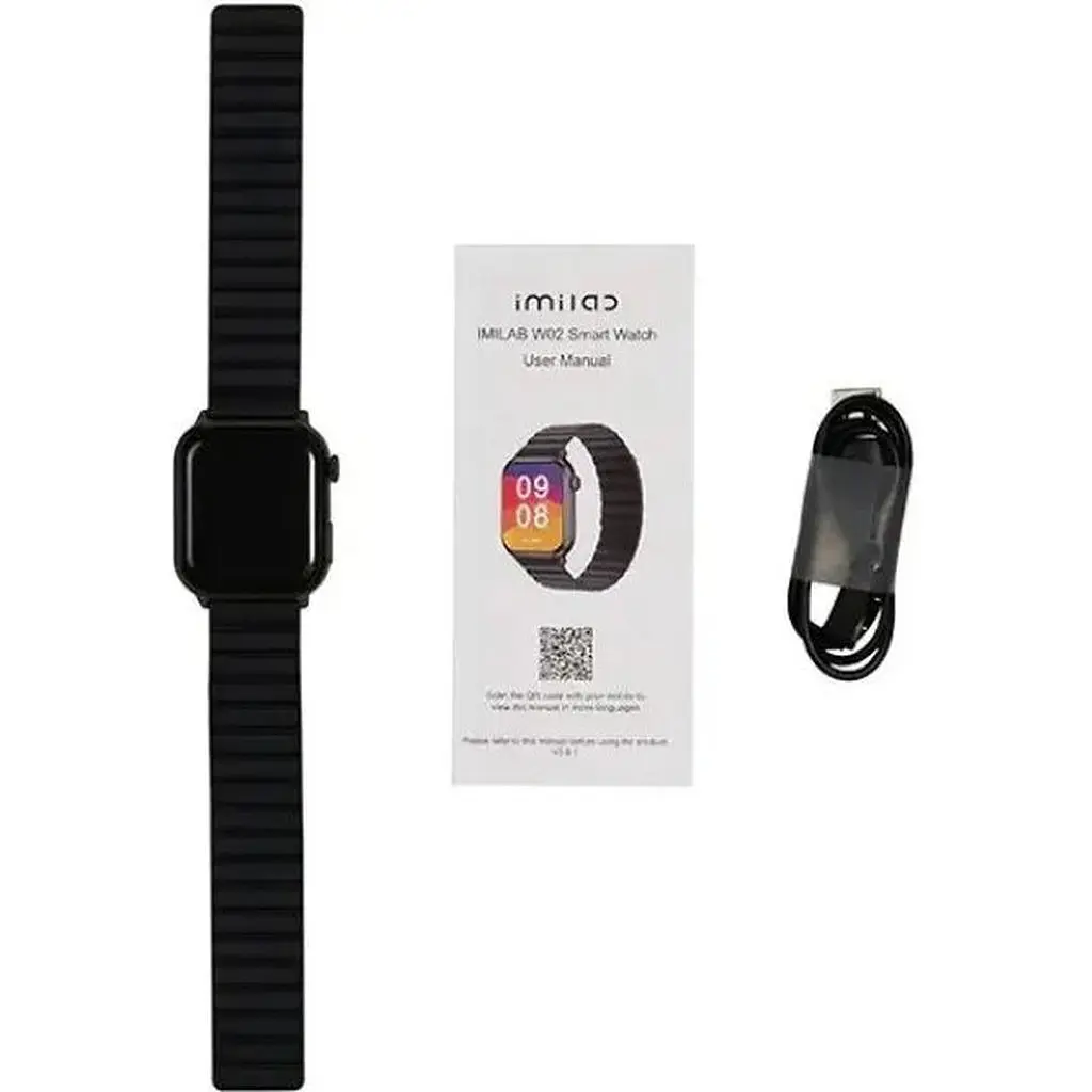 Розумний годинник IMILAB w02 глобальна версія чорний IMISW02 - фото 8