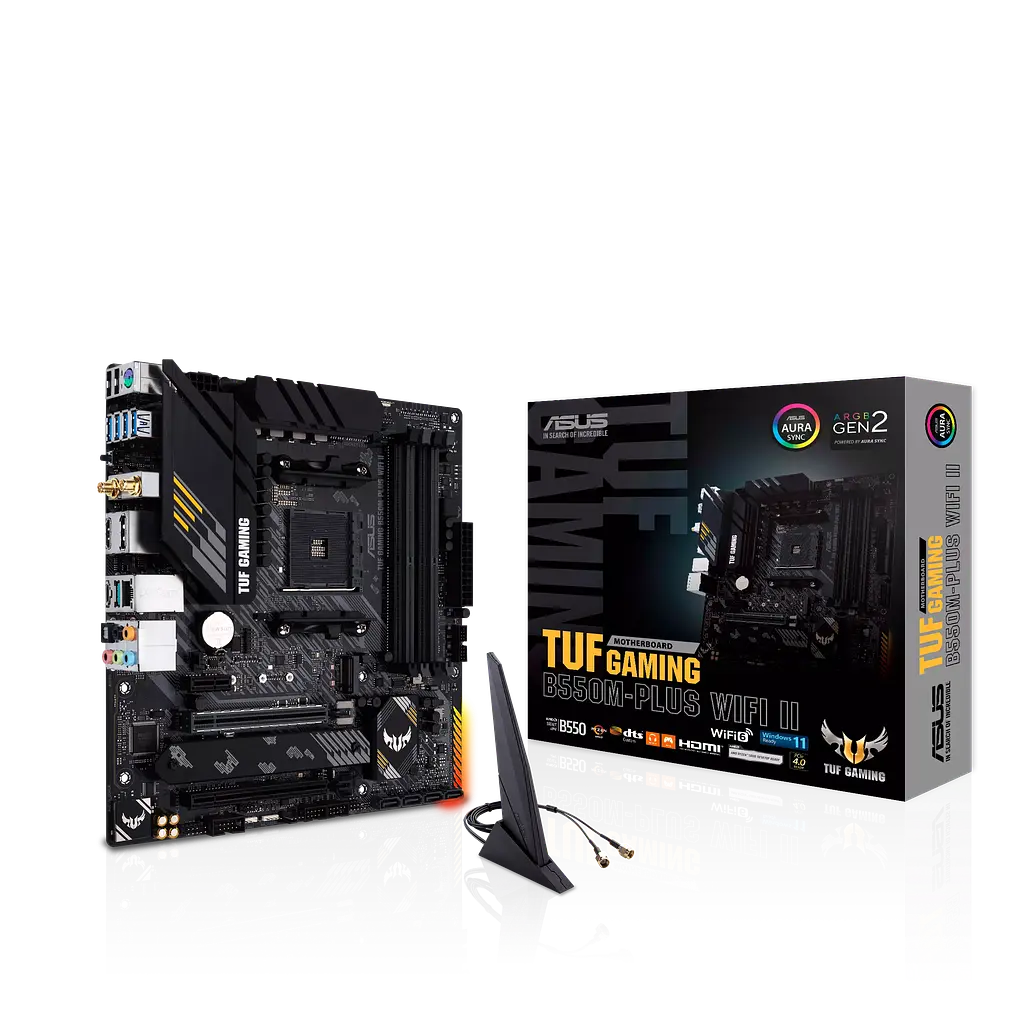 Материнська плата Asus B550M-Plus II TUF Gaming Wi-Fi Socket AM4 (TUF GAMING B550M-PLUS WIFI II) - фото 4