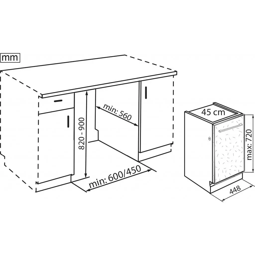 Посудомоечная машина Whirlpool WSIC3M27C - фото 2