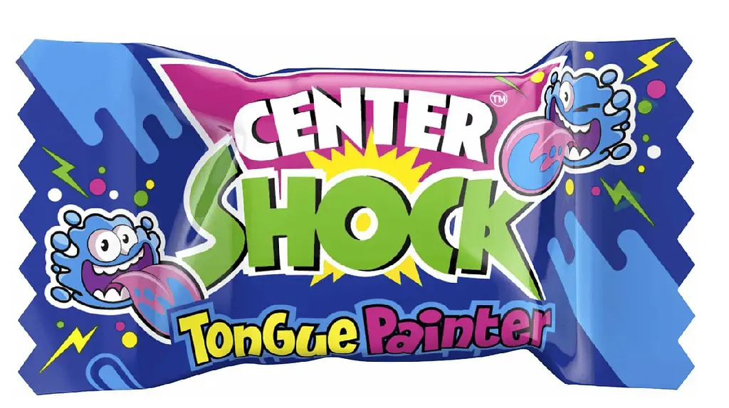 Жувальні гумки Center Shock Pillow Tongue Painter 100шт х 4г - фото 4