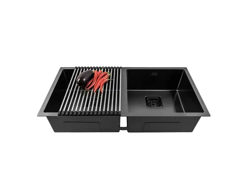 Кухонная мойка Weilor Filigran WRC TB8945 Graphite - фото 9