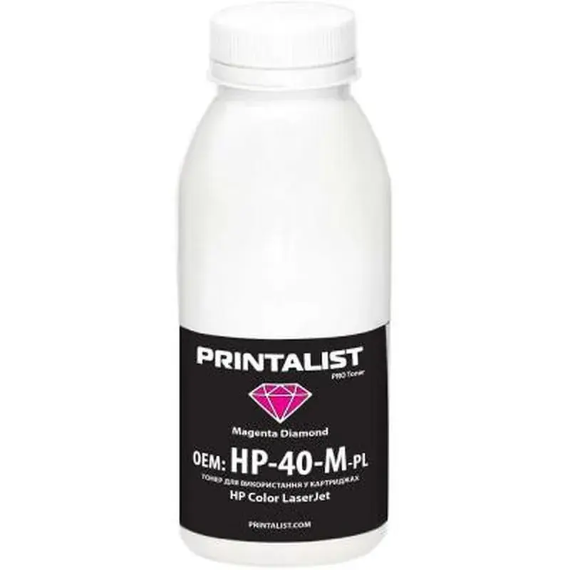 Тонер HP CLJ Universal 40г Magenta Printalist (HP-40-M-PL)