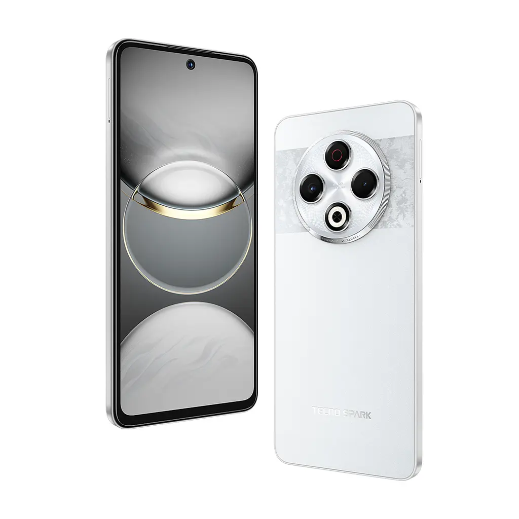 Смартфон Tecno Spark 30 KL6 678" 8/128ГБ 2SIM 5000мА/рік Astral Ice - фото 4