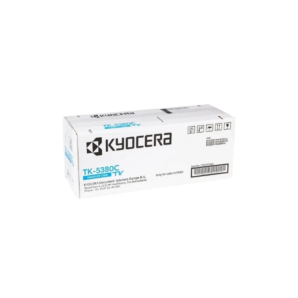 Тонер-картридж Kyocera TK-5380C 10K (1T02Z0CNL0) - фото 3