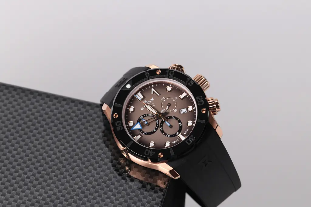 Годинник Edox CO-1 Chronograph 10242 TINRCA BRDR - фото 6