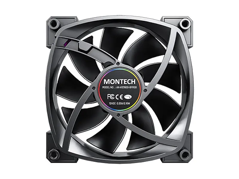Вентилятор Montech AX120 Black (B3I1) - фото 4