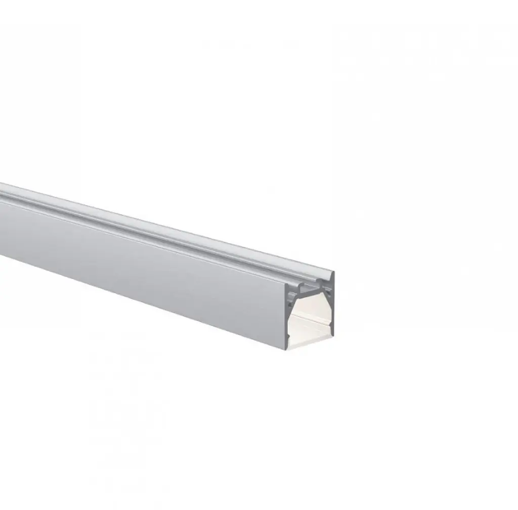 LED профиль накладной с рассеивателем PC 2 м Kloodi KLP2525 3 - фото 2