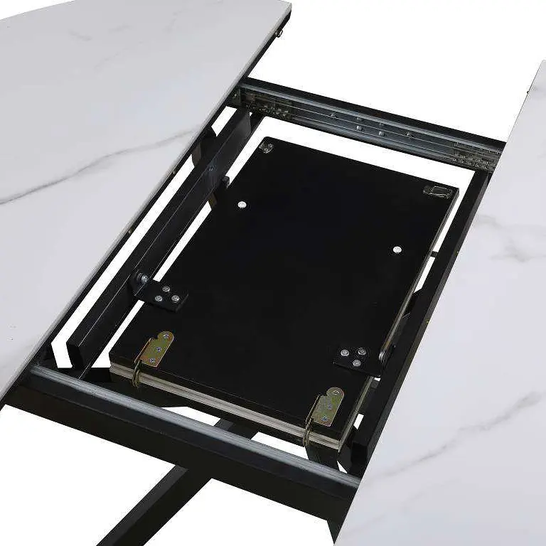 Стол Avanti Task Ceramic white 105-138x105 см - фото 3