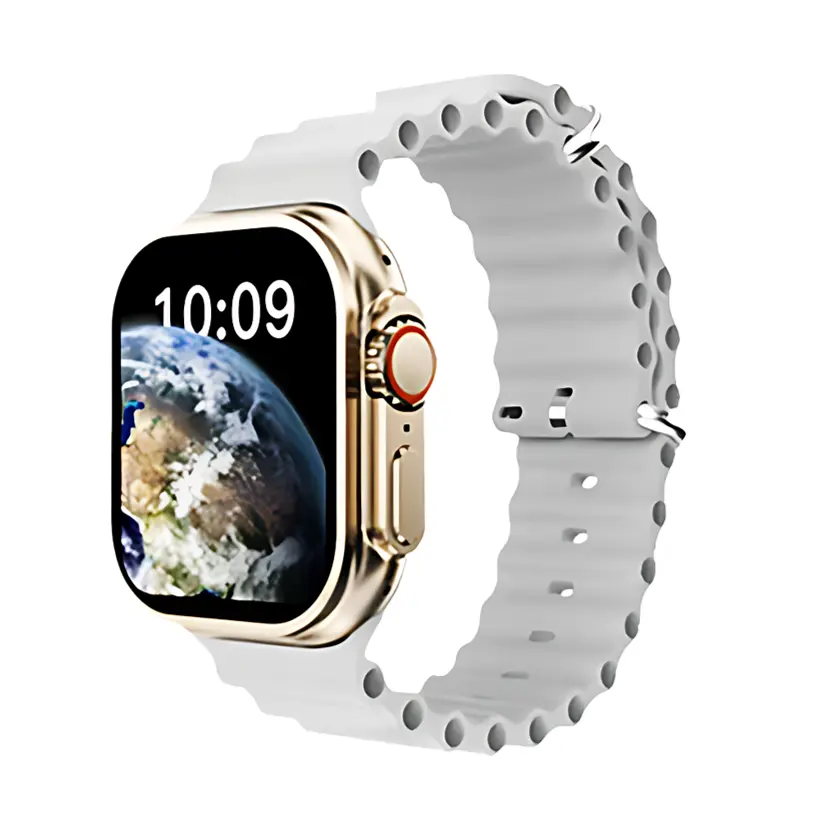 Смарт-часы сенсорные T900 Ultra white (16073) - фото 3