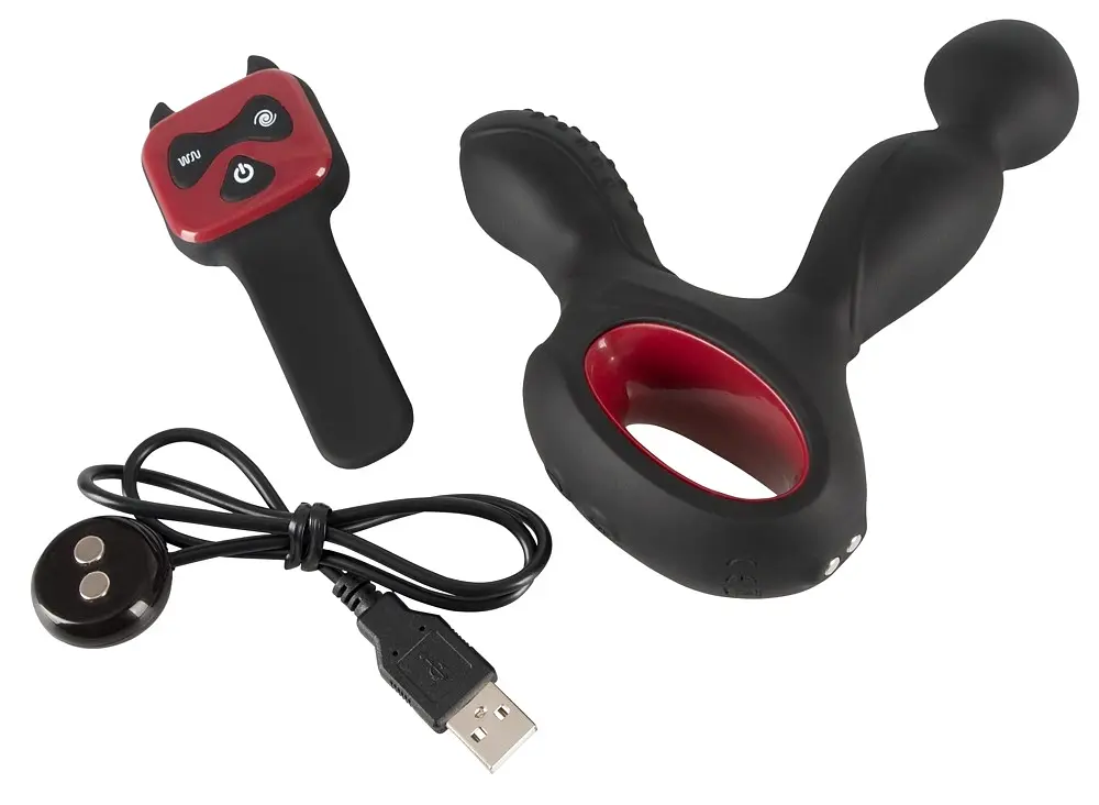 Стимулятор простати You2Toys Prostate Plug, 14.5 см (чорний) - фото 3