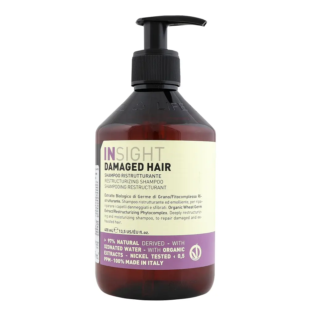 Шампунь Insight Damaged Hair Resctructurizing Shampoo Відновлюючий 400 мл - фото 2
