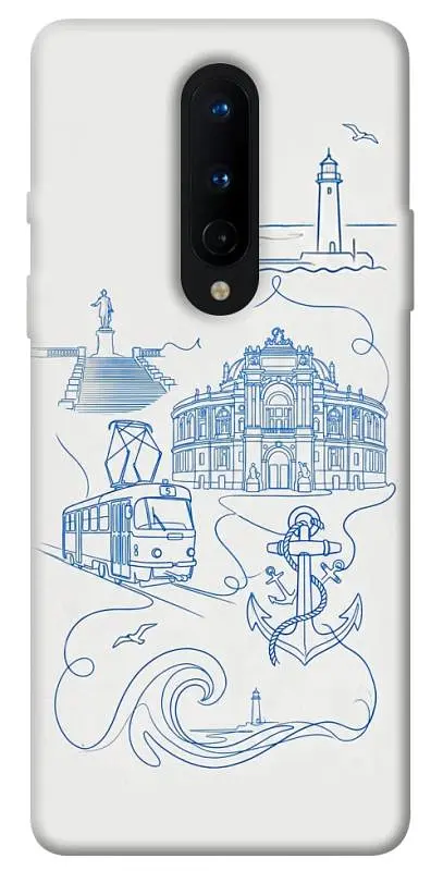 TPU чохол Demsky Southern pearl для OnePlus 8
