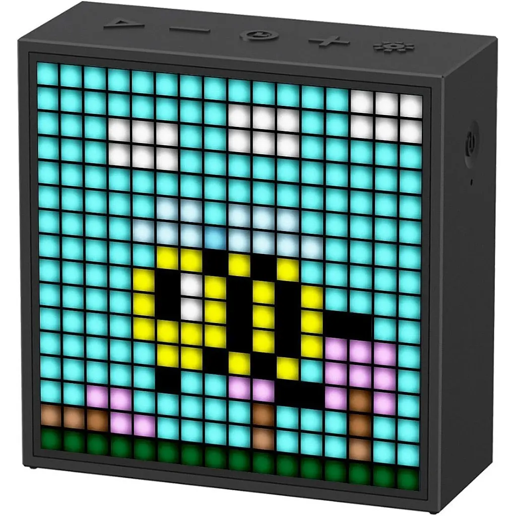 Портативна акустика Divoom Timebox-Evo Pixel Art Black (840500101766) [161505] - фото 3