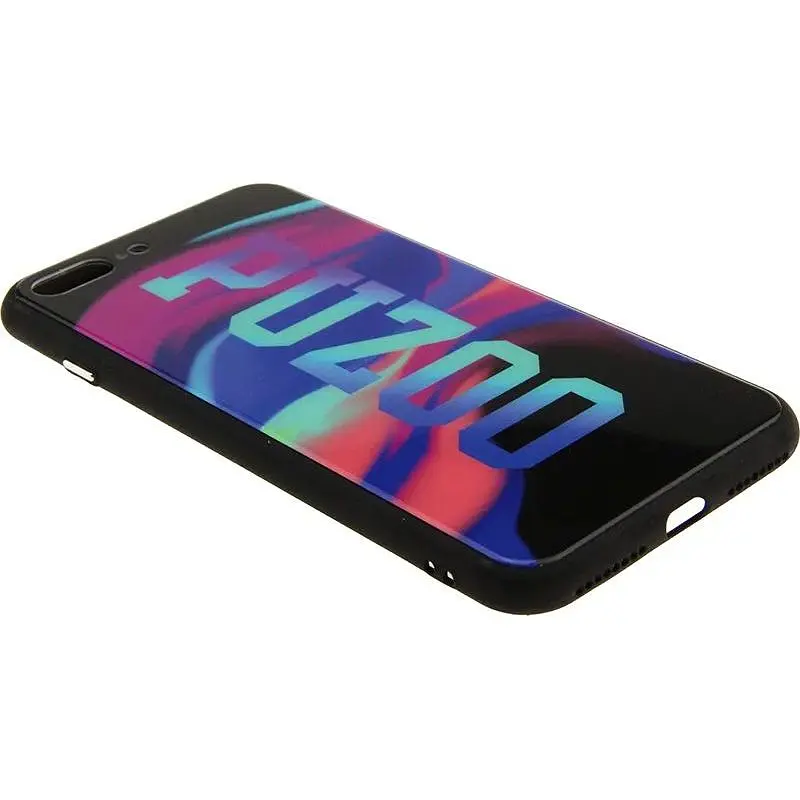 Чохол-накладка PUZOO Glass Printing with TPU Visions iPhone 7 Plus /8 Plus Black - фото 7