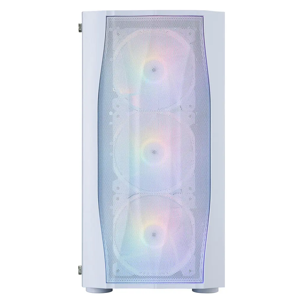 Корпус 1stPlayer X3-M-WH-4F1-W White без БЖ (X3-M-WH-4F1-W) - фото 7