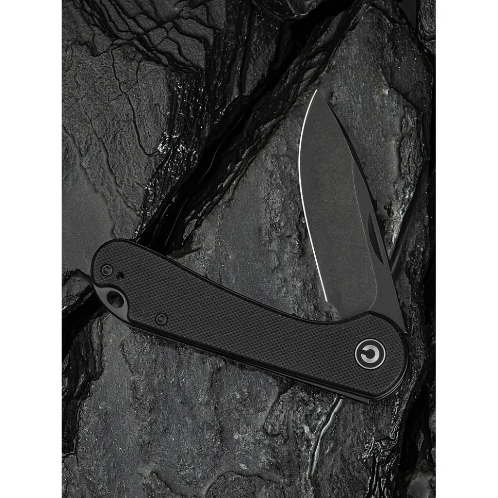 Ніж складаний Civivi Elementum Slip Joint Black C18062AJ-1 - фото 12