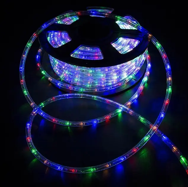 Светодиодная лента LED 100м 220V Дюралайт Цветная - фото 6