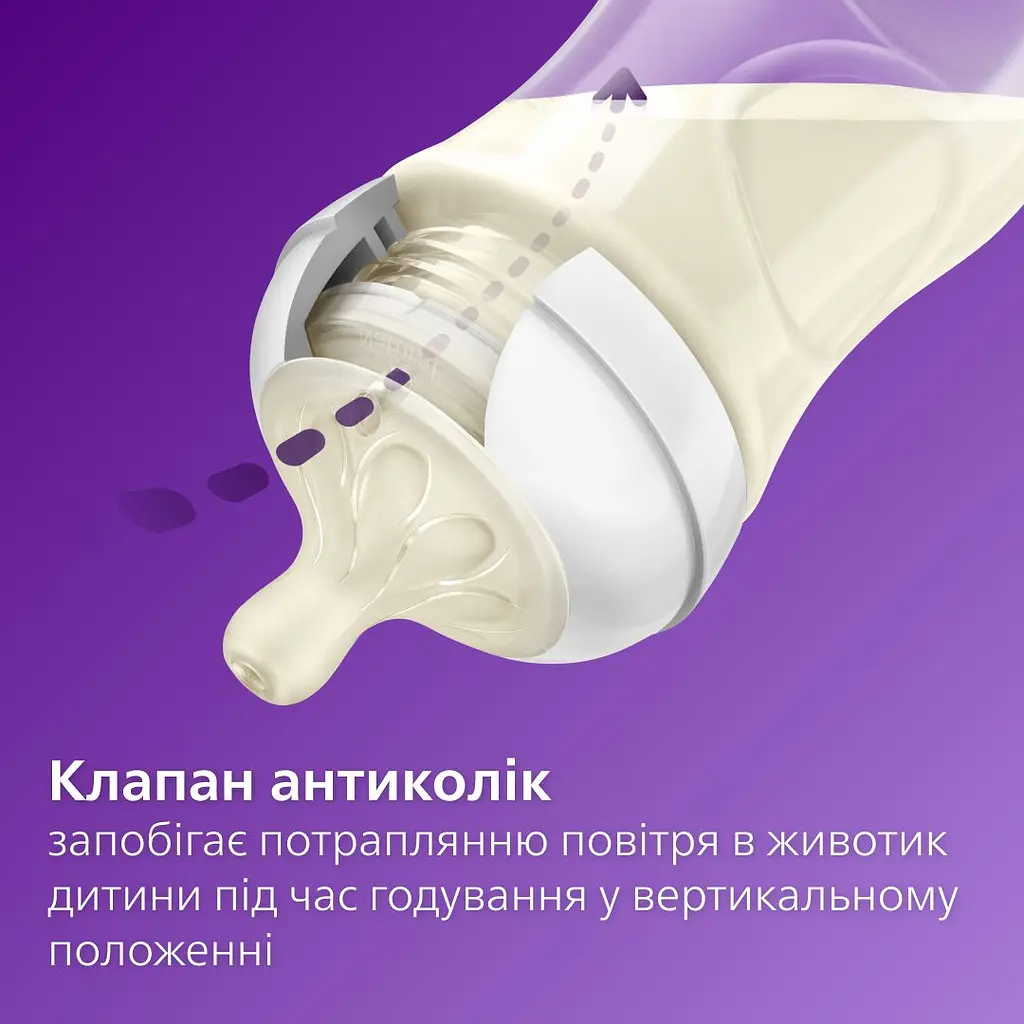 Уцінка. Соска силіконова Philips AVENT Natural Швидкий потік від 3 міс. 2 шт. (SCY964/02)  - фото 6