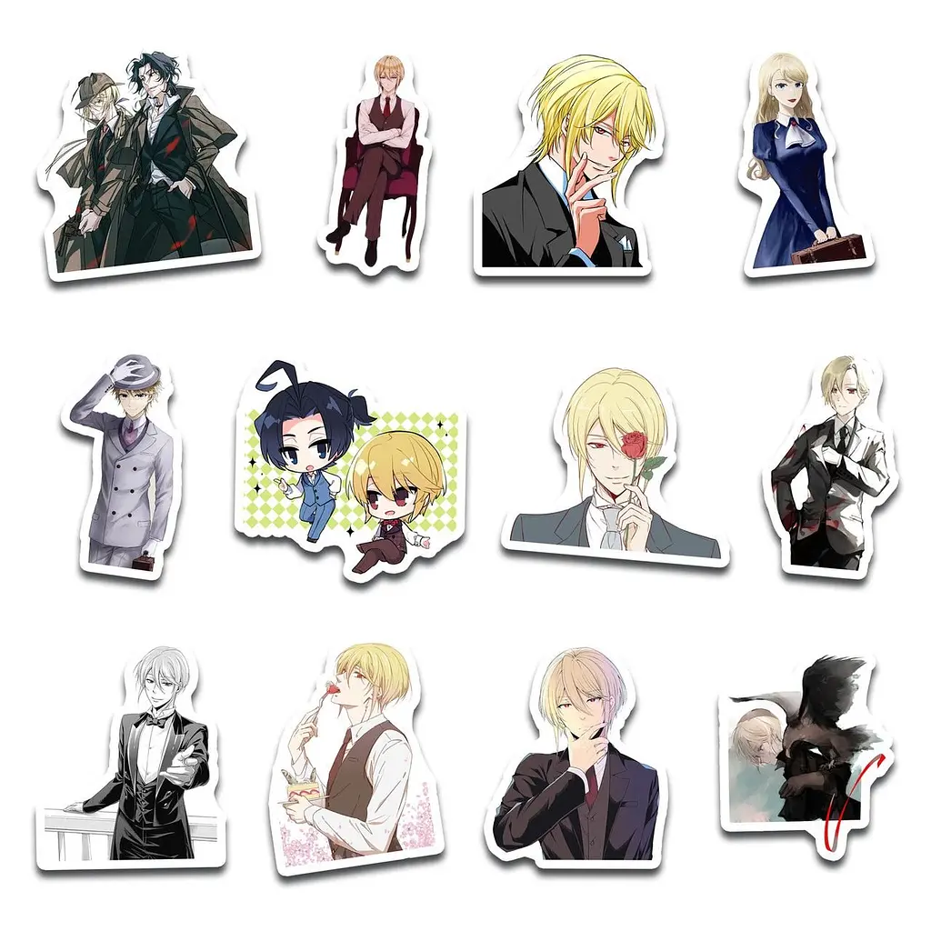 Стікерпак GeekLand Moriarty the Patriot 45 штук (SP MP 01) - фото 4