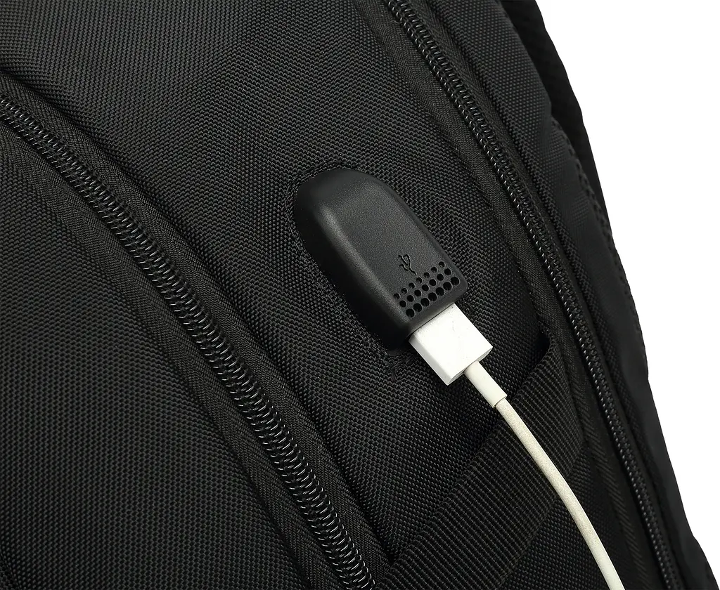 Рюкзак Yenkee 20L 15.6` FLASHPACKER YBB 1502 Black (6811354) - фото 7