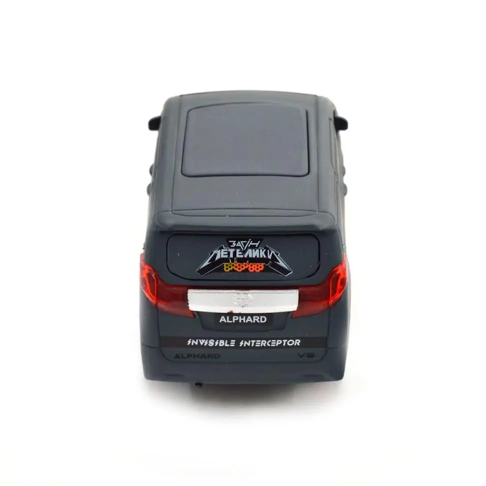 Машинка інерційна TechnoDrive Toyota Alphard Загін Метеликів Шеврони Героїв (IM-176-M-478) - фото 4