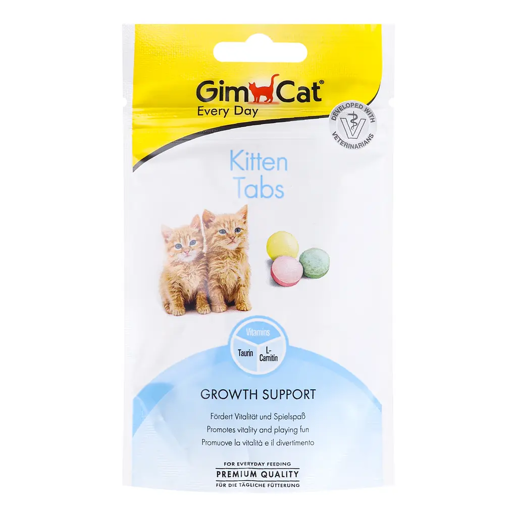 Витамины для кошек GimCat Every Day Kitten Tabs, 40 г - фото 2