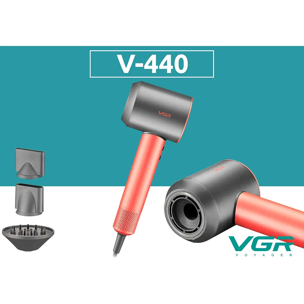 Фен VGR V-440 Orange [156052] - фото 6