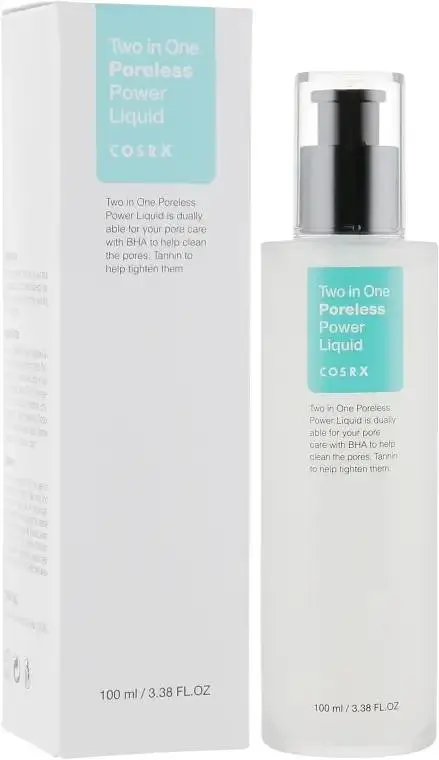 Есенція для зменшення видимості пор 100 мл Cosrx Two in One Poreless Power Liquid