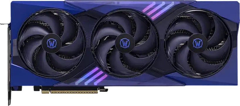 Відеокарта GeForce RTX 5070 12GB MSI (RTX 5070 12G World of Warcraft MIDNIGHT VOID EDITION OC) - фото 2