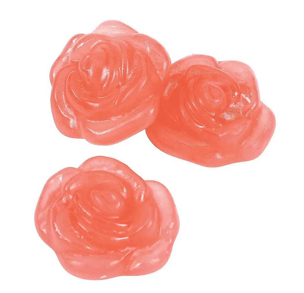 Жувальні цукерки Amos Peelerz Gummy Roses 65г - фото 3