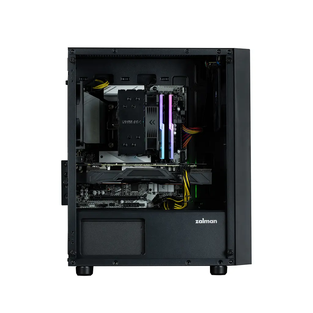 Компьютер персональный 2E Complex Gaming AMD R5-5500 16Gb F512GB NVD3050-6 A520 T3PLUS 500W FreeDos - фото 5