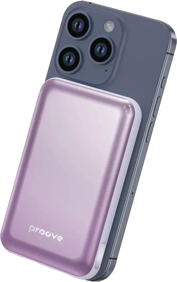 Портативний акумулятор Proove Vibe Energy Plus Magnetic 22.5W 10000mAh purple (PBVE15012209) - фото 2