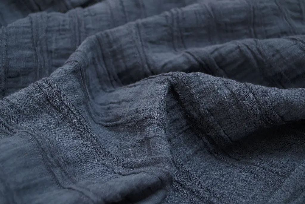 Покрывало-pike Lotus Home - Cardiff lacivert синий 240x260 - фото 6