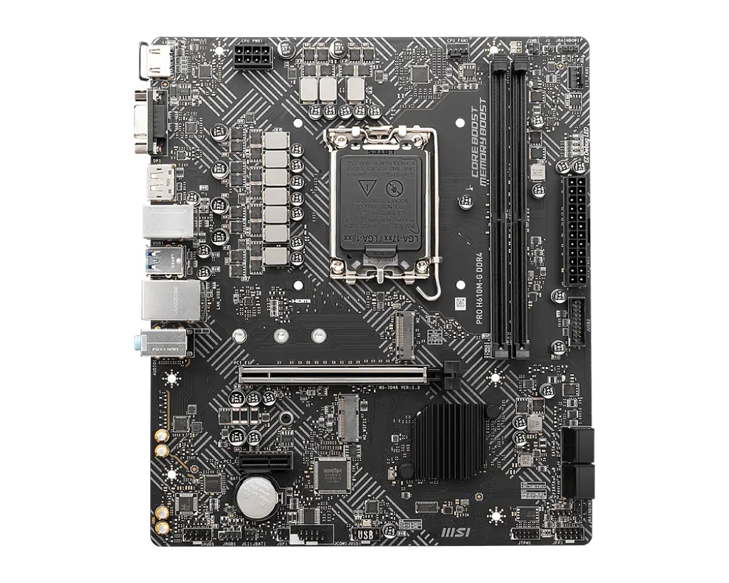 Материнська плата MSI H610M-G Pro DDR4 LGA 1700 (PRO H610M-G DDR4) - фото 6