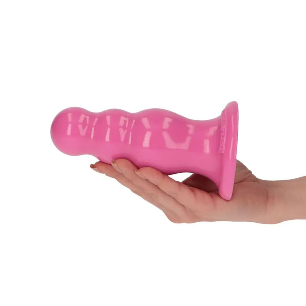 Анальна пробка Toyz4lovers Olmo, 15 см (рожевий) - фото 3