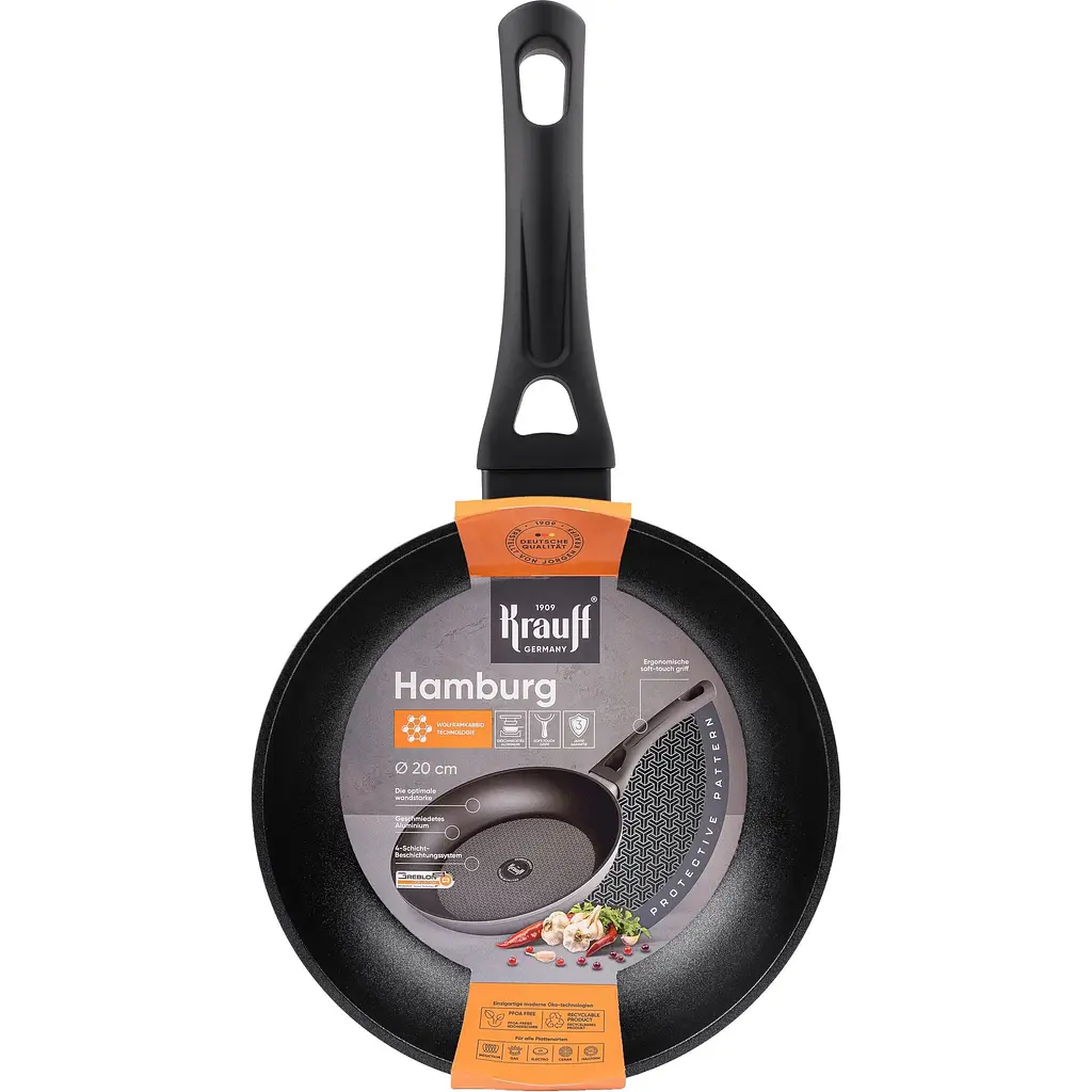 Сковорода Krauff Hamburg з антипригарним покриттям 20 см (25-45-088) - фото 3