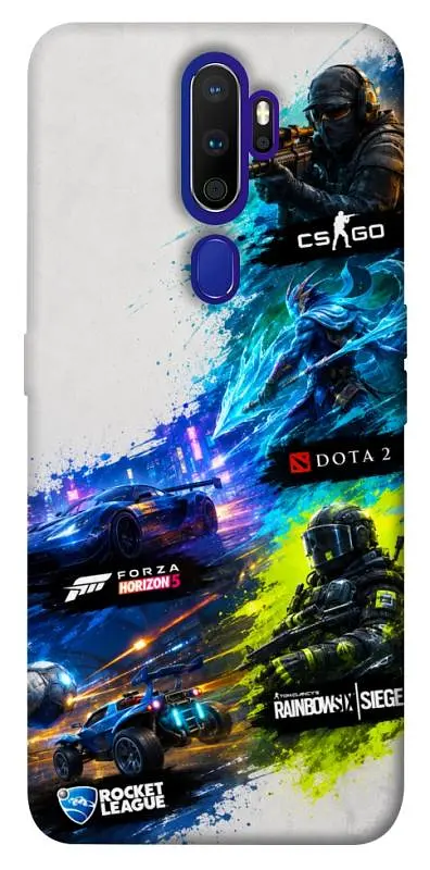 TPU чохол Demsky Full Throttle для Oppo A5 (2020) / Oppo A9 (2020)