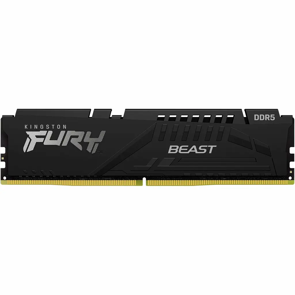 Модуль памяти для компьютера DDR5 32GB (2x16GB) 5600 MHz Beast Black Kingston Fury (ex.HyperX) (KF556C40BBK2-32) - фото 3