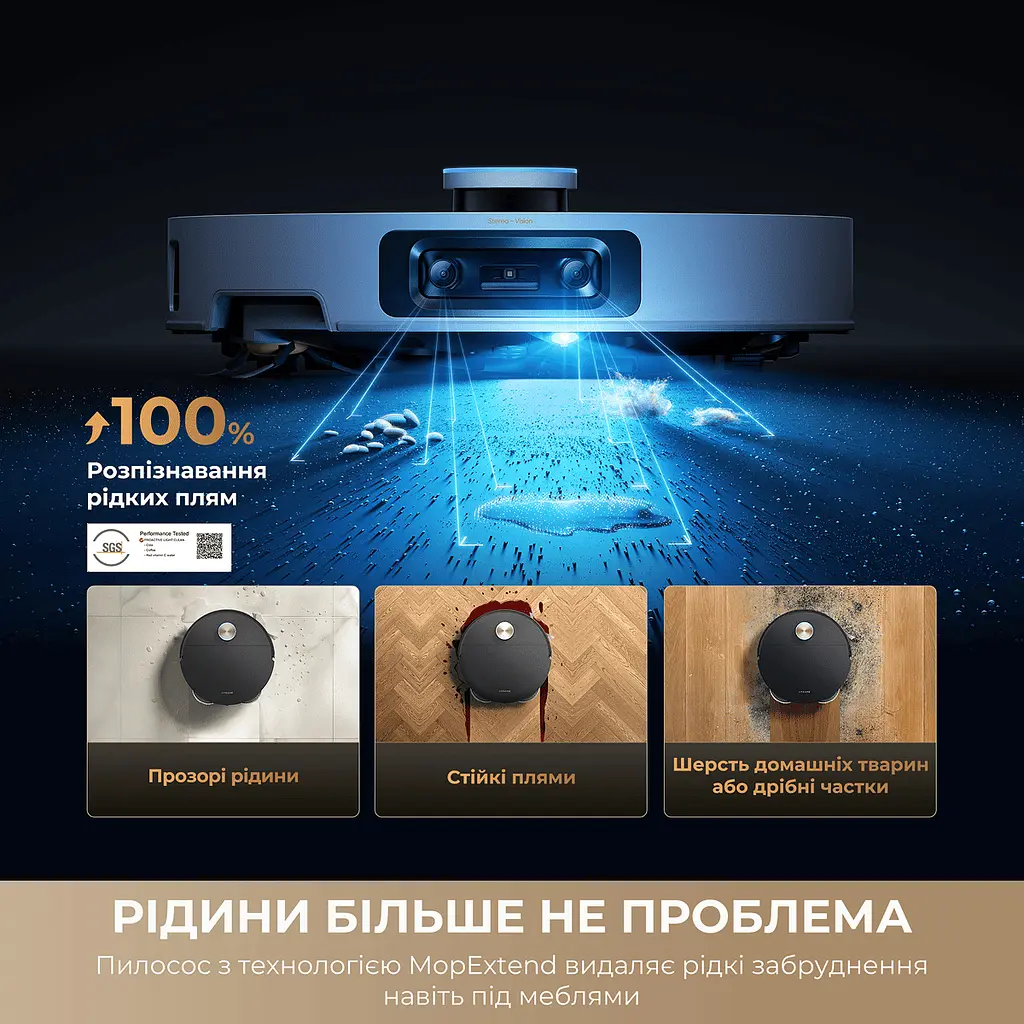 Робот-пилосос миючий Dreame Bot X60 Ultra Complete White - фото 4