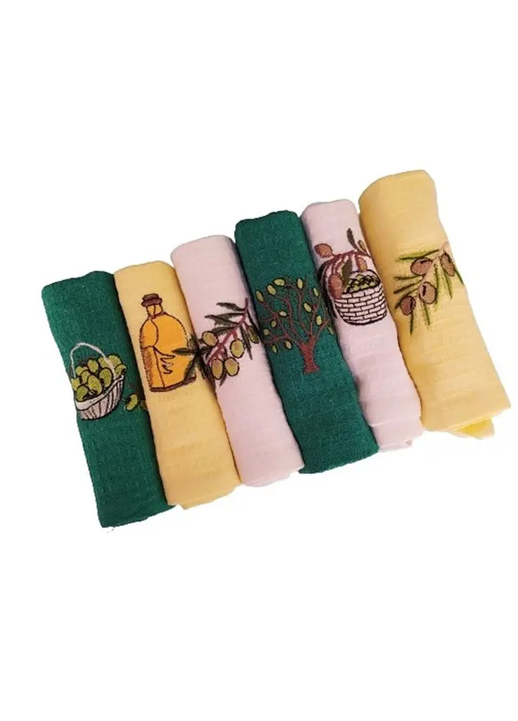 Набор кухонных полотенец 60x40 см, 6 шт. TC303375392 - фото 2