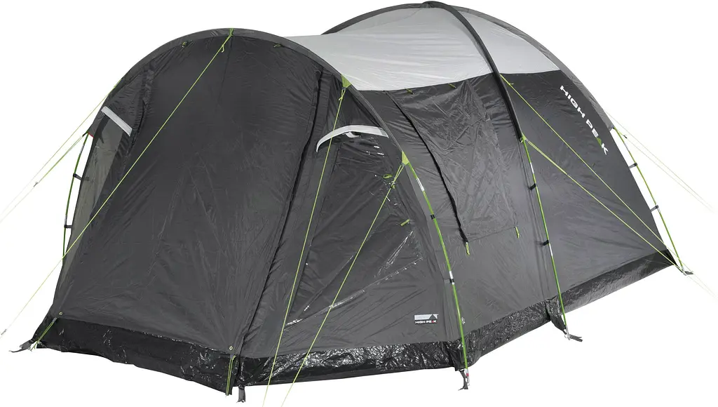 Намет пʼятимісний High Peak Santiago 5.0 Light Grey/Dark Grey/Green (11802) - фото 3