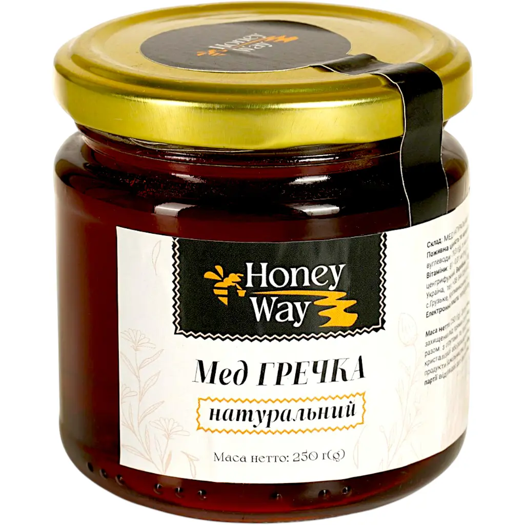 Мед гречаний Honey Way 250 г - фото 2