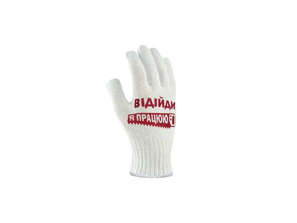 Перчатки робочі DOLONI Загальновиробничі роботи №624 р.10 (XL) ХБ70/ПЄ30 з малюнком в асортименті Limited Edition - фото 6