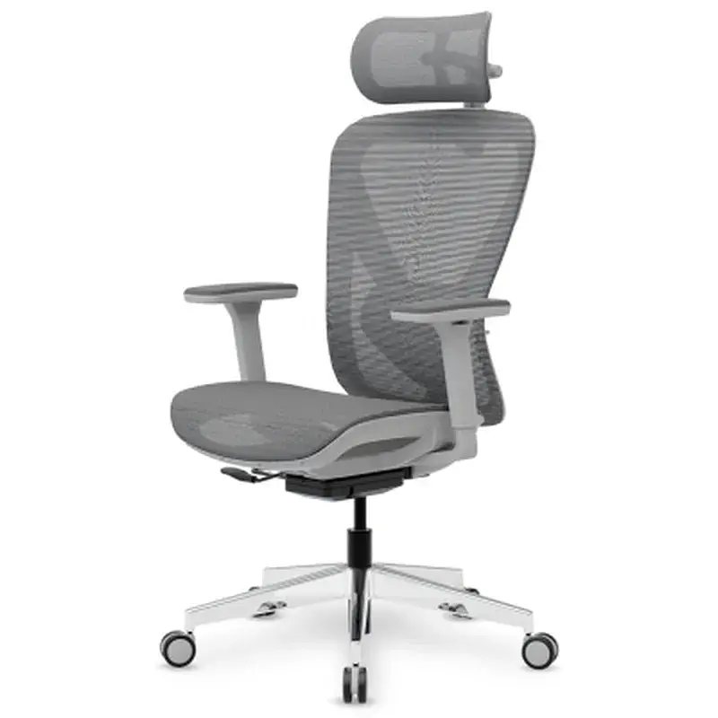 Офісне крісло Mealux Q1 Air Grey (HF-Q1 M/G) - фото 4