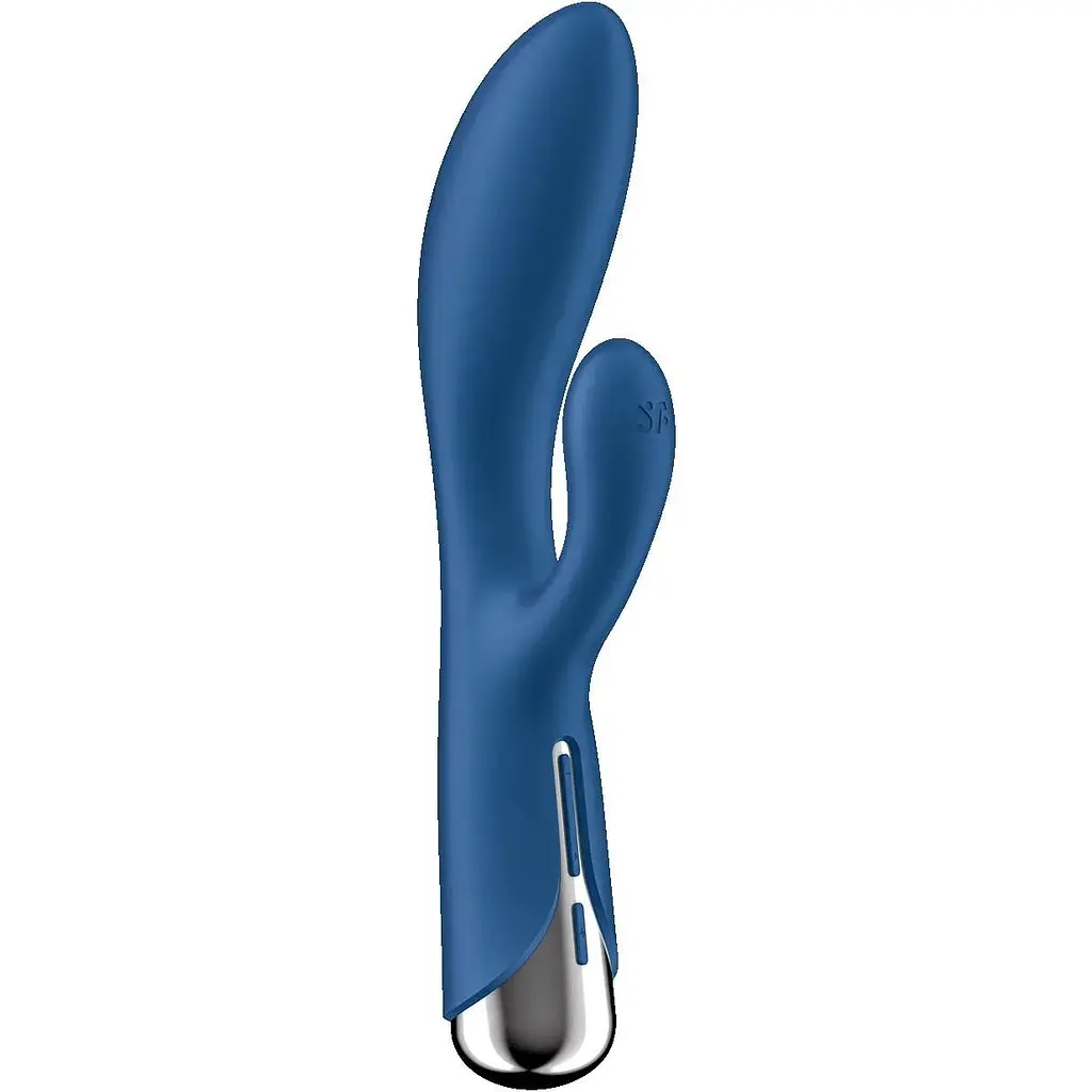 Вібратор-кролик Satisfyer Spinning Rabbit 1 Blue - фото 5
