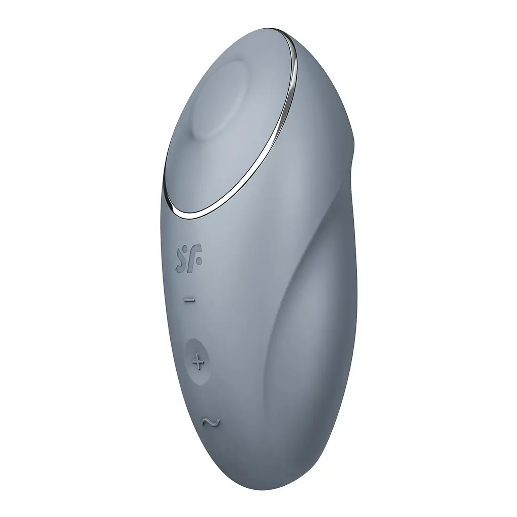 Вібростимулятор-пульсатор Satisfyer Tap & Climax 1 Bluegrey, ефект постукування пальцем Satisfyer SX0568 99303 - фото 7