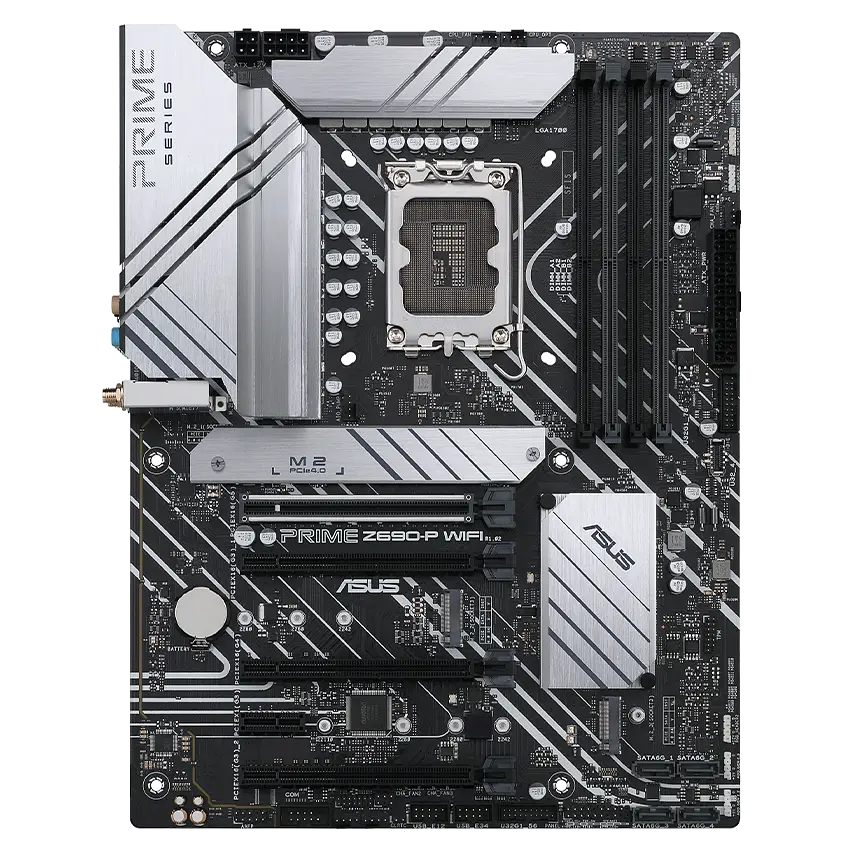Материнська плата Asus Z690-P Prime Wi-Fi LGA 1700 (PRIME Z690-P WIFI) Б/В - фото 2