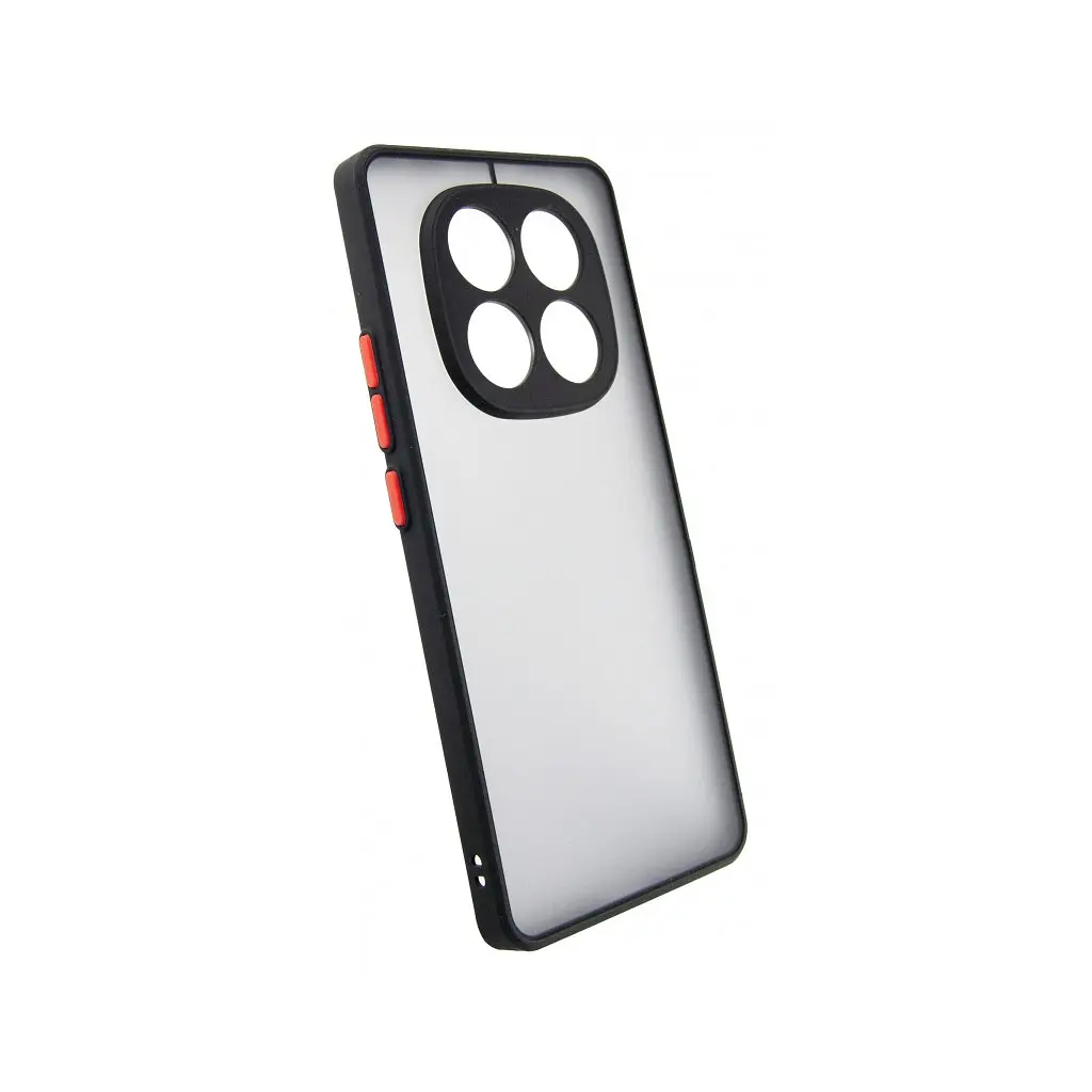 Чехол для мобильного телефона Dengos Matte Xiaomi Redmi Note 14 Pro (Black) (DG-TPU-MATT-156) - фото 2