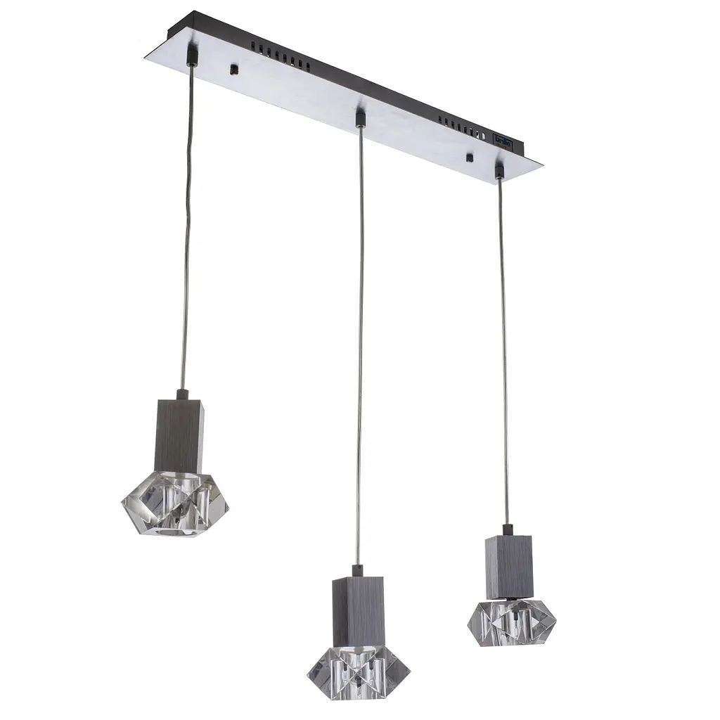 Люстра подвесная Brille G4 20W CH (BR-01273S/3) - фото 3