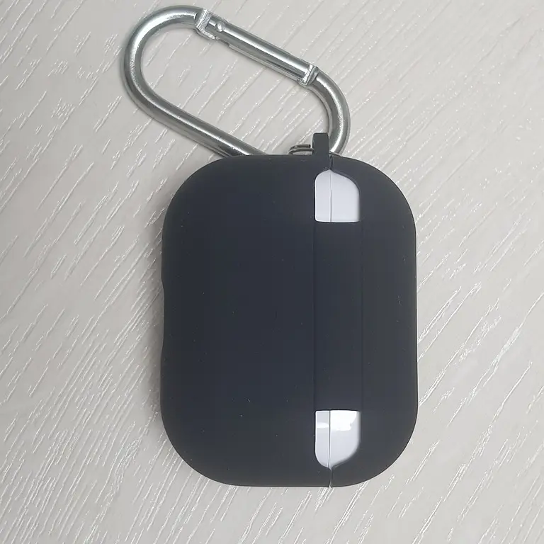 Чохол для Airpods Pro силікон з мікрофіброй  - фото 4